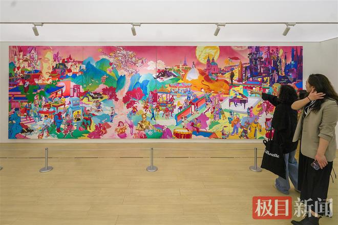 在武汉来看闯入艺术界的“周杰伦”(图2)