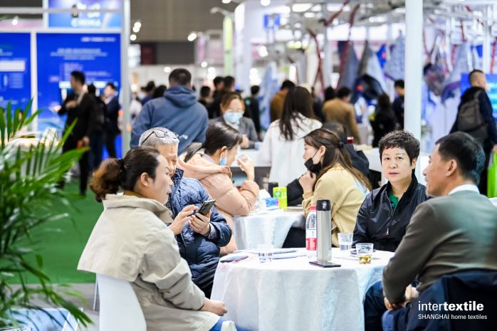达而互通聚而成行2023intertextile春夏家纺展启幕(图4)