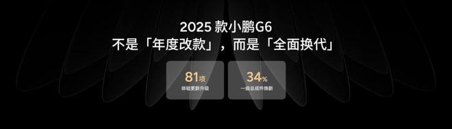 2025款小鹏G6惊艳首秀81项升级打造全能纯电轿跑SUV(图2)
