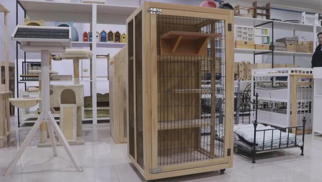 小萌宠撬动“网红曹县”木制品大市场“原木风”宠物用品远销全球(图7)